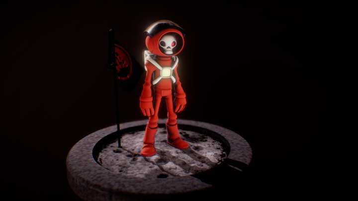 Spaceskull - Skullchaser 3D Model