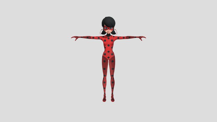 Marinette Dupain-Cheng/Ladybug 3D Model