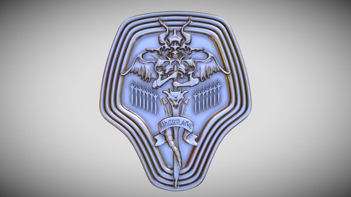 Kingsglaive Badge 3D Model