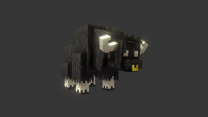 Black Bull 3D Model