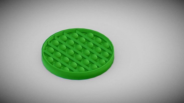 Pop-it 3D Model