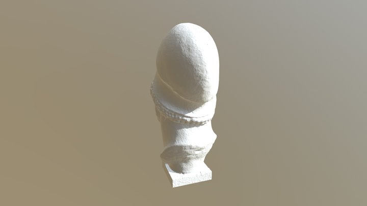 Testa Di Stratega Museo Arte Classica 3D Model