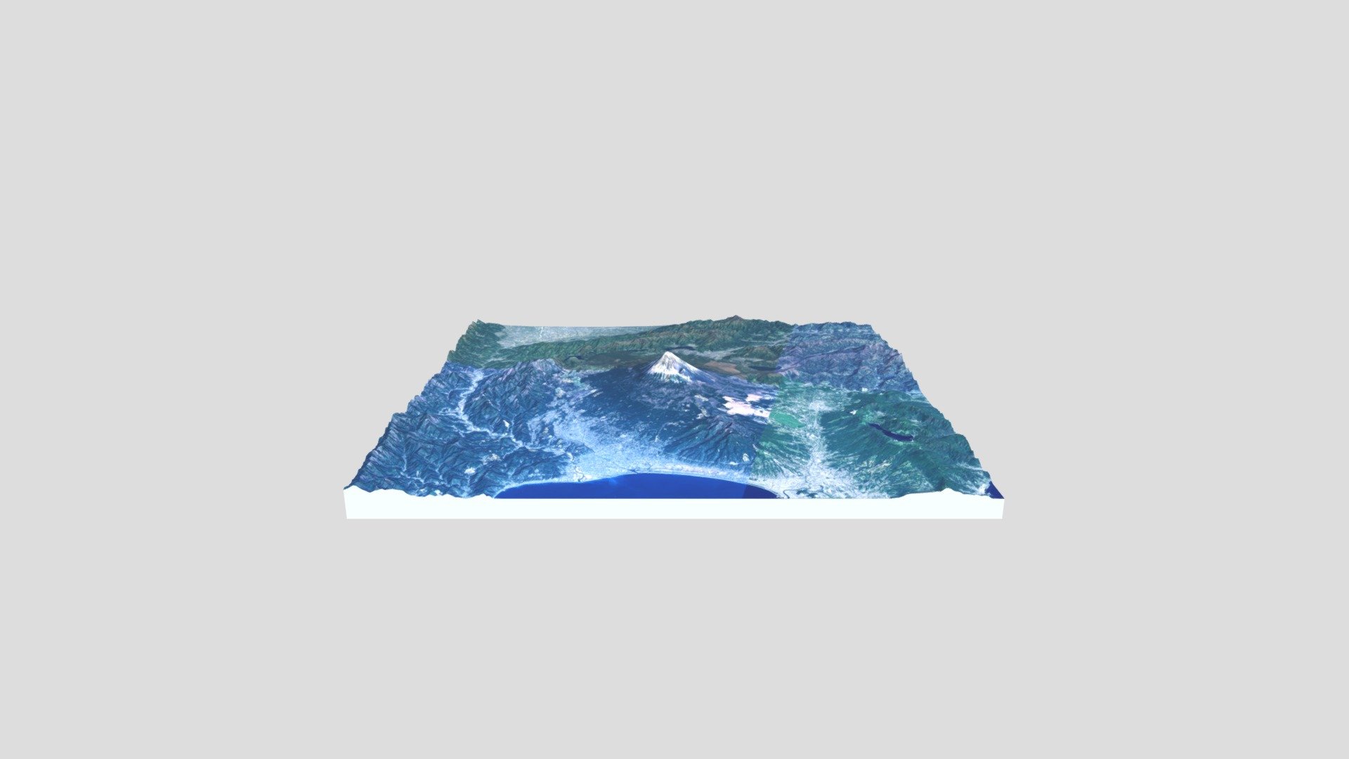 富士山周辺３D
