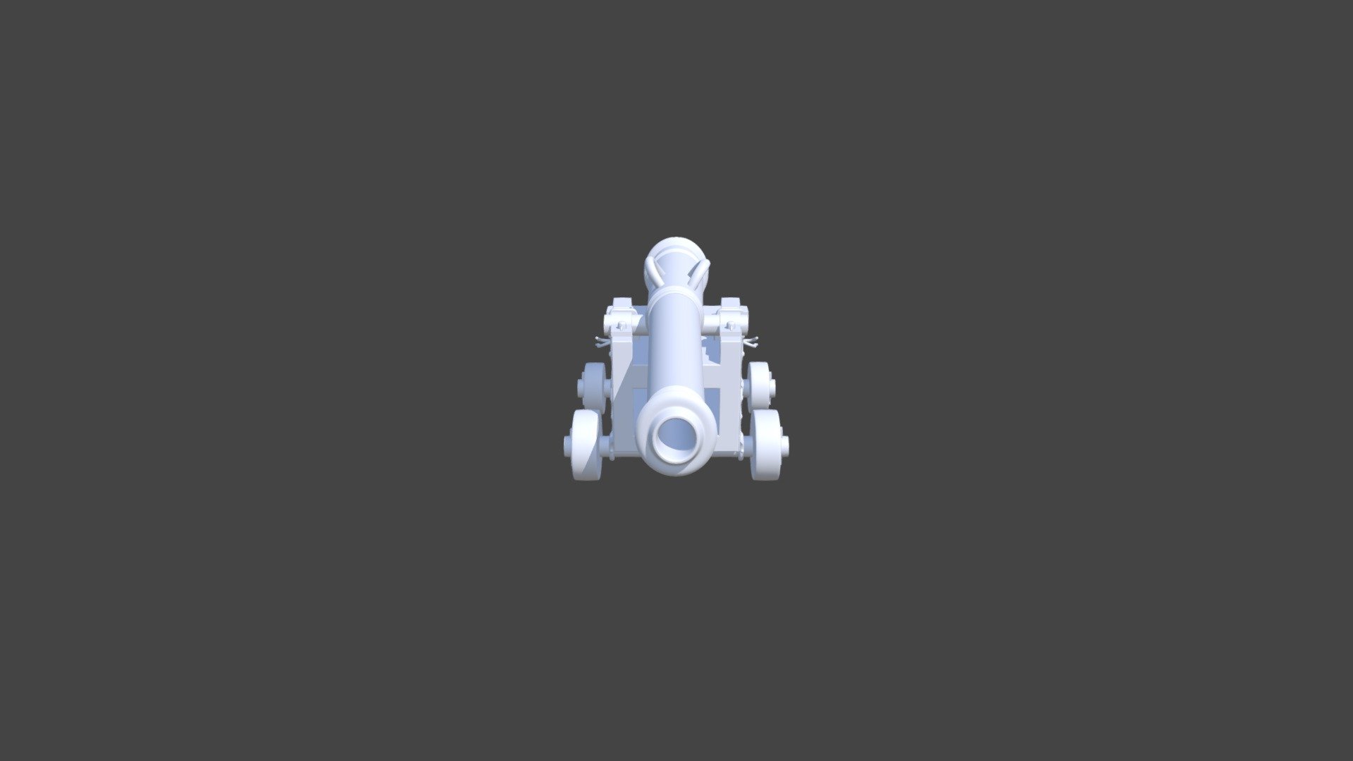 High Poly Cannon