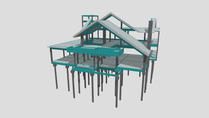 CASSINO 561 - 3D ESTRUTURAL 3D Model
