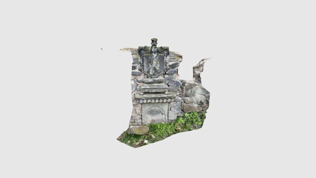 Náhrobek u kostela sv. Jana Křtitele (Pardubice)