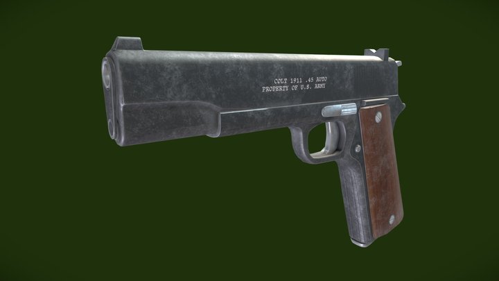 1911 mk3 3D Model