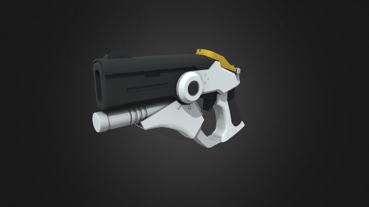 Mercy Gun 3D Model
