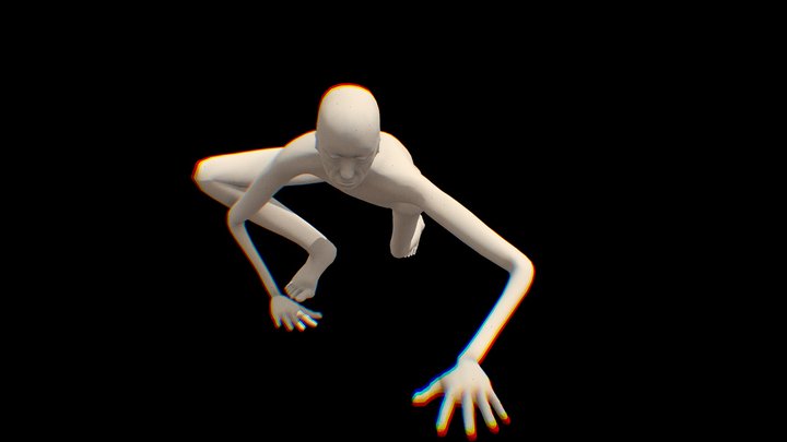 the lurker (game ready) – Free 3D Model STL