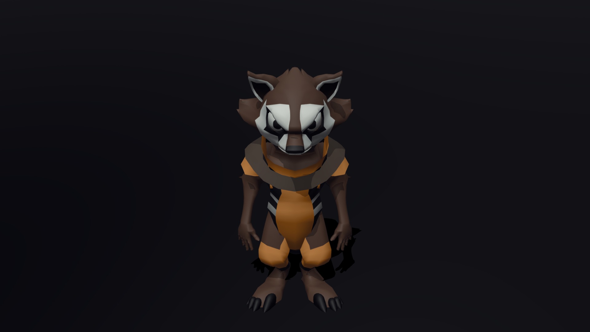 Rocket Raccon - 3D model by alexiapuch1 [f87bd04] - Sketchfab