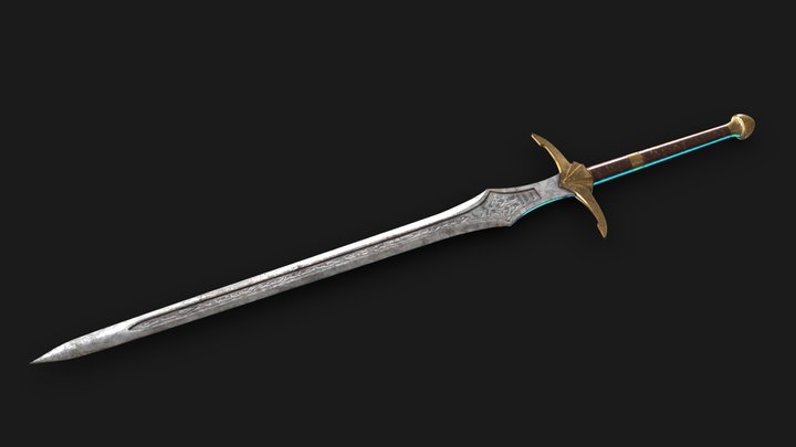 Fantasy Sword – Modèle 3D gratuit STL