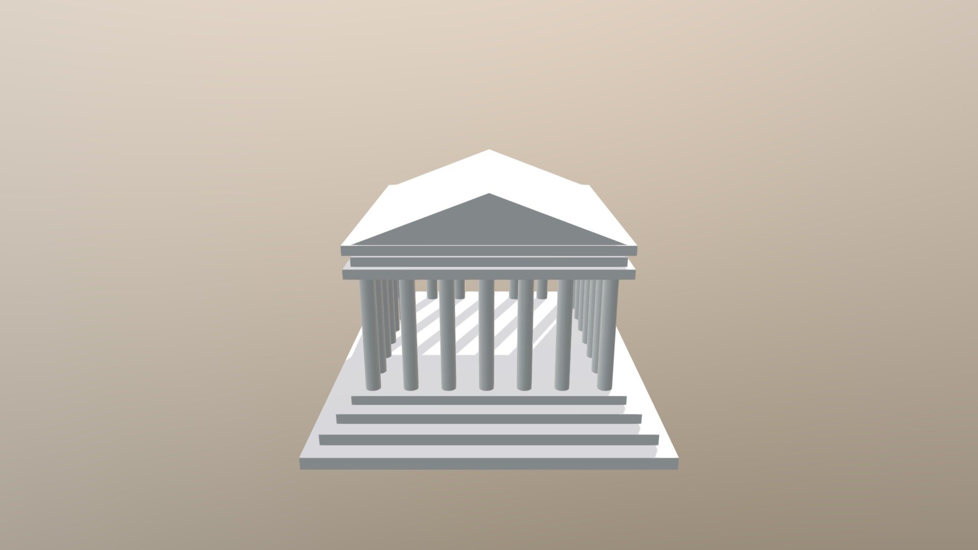 Class Parthenon - 3D model by davidmince [f87c7d5] - Sketchfab