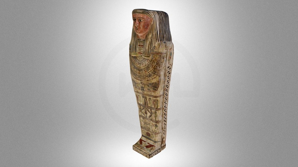 Coffin from el-Hiba - Download Free 3D model by Virtual Museums of ...