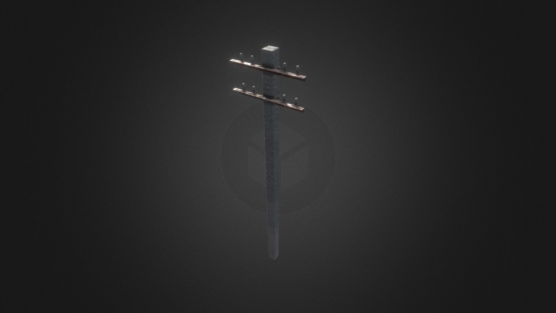 Russian Electrical pole (clean)