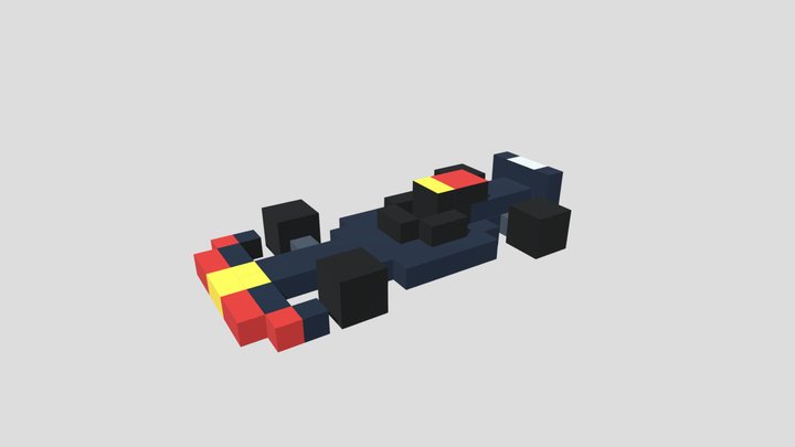 F1 RedBull 3D Model