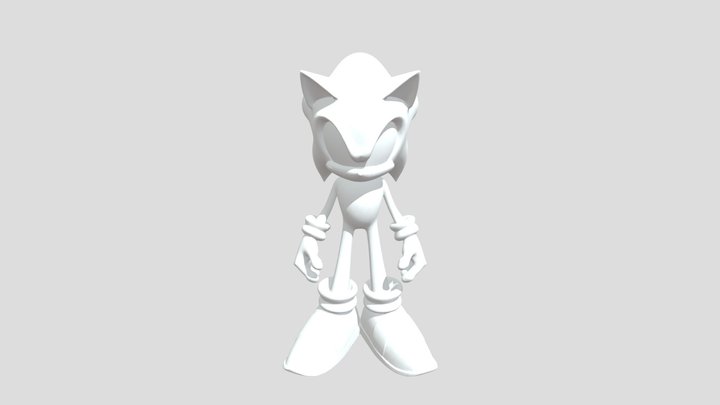 Sonic 3D Model 3D Model