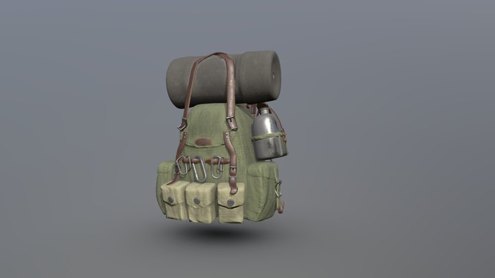 Survival Pack Variant 2 3D Model