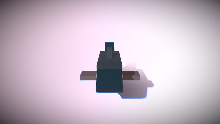 minecraft megalodon 3D Model