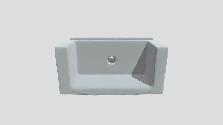 Lidded Storage Box 3D Model