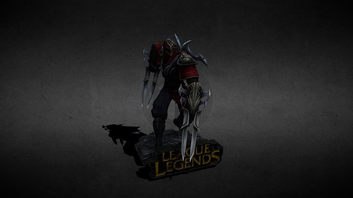 ZED - League of Legends 3D Model