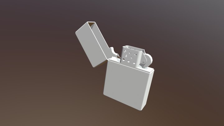 Zippotändare 3D Model