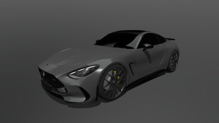 Mercedes-Benz GT 63 2024 3D Model