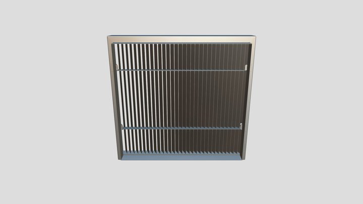ЭН_002_000_000 СБ_Решетка вентиляционная 3D Model