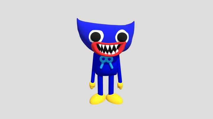 Huggy Wuggy Funko Pop 3D Model