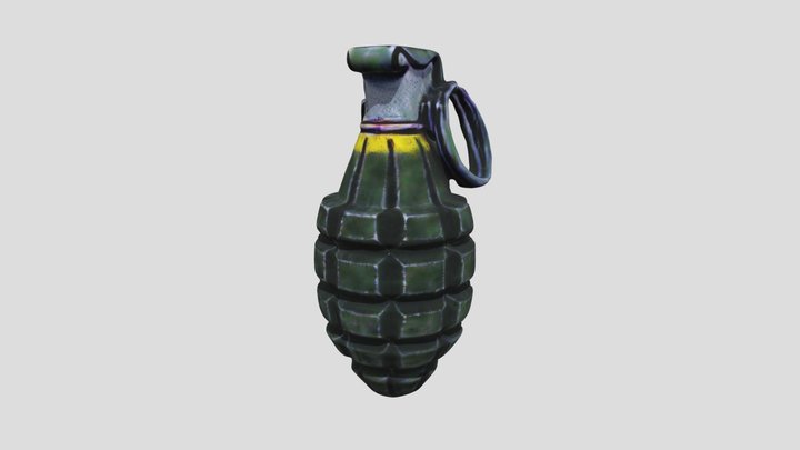 grenade F1 3D Model