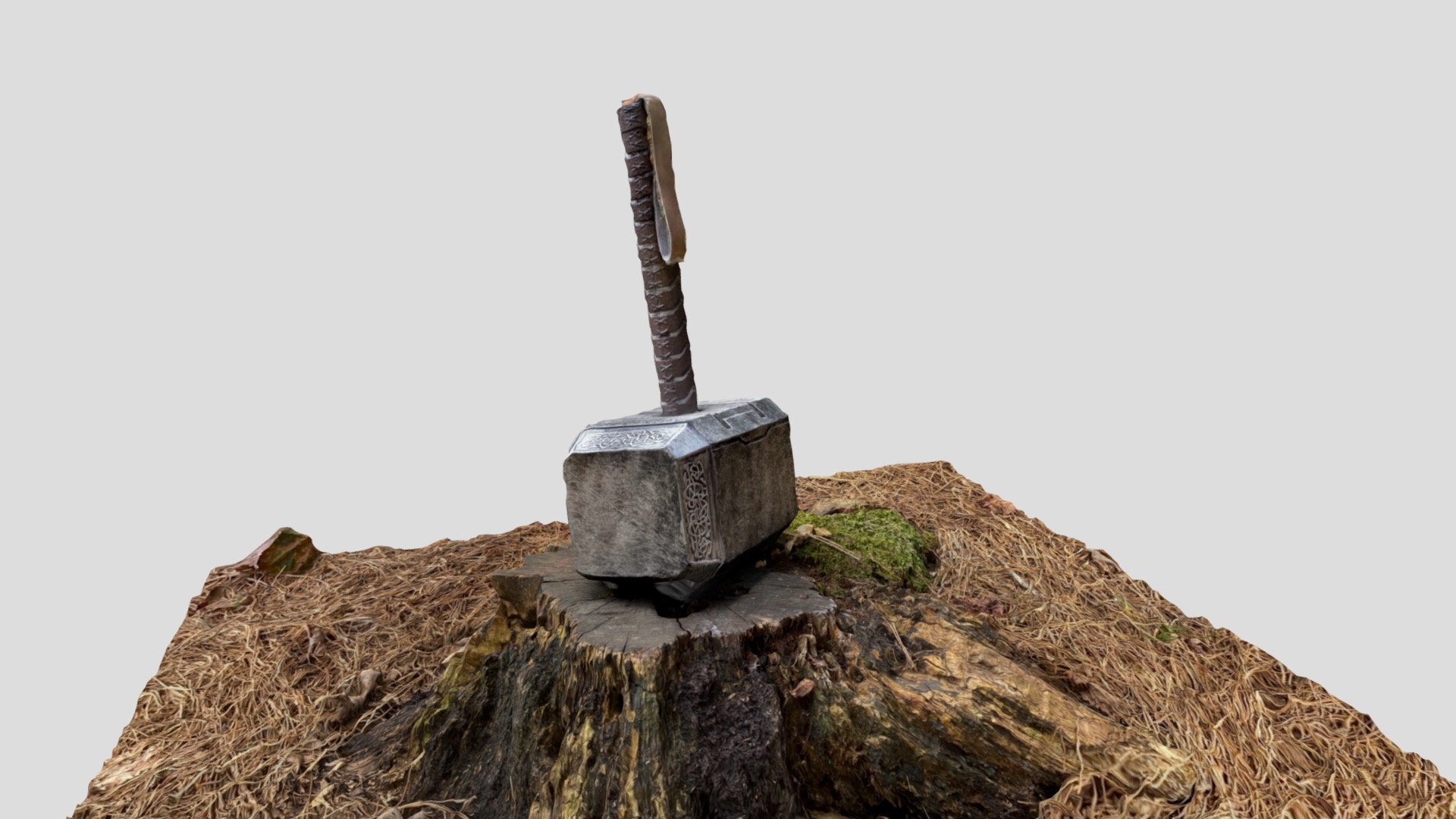 Thor’s Hammer Mjolnir - Download Free 3D model by BlackBeardActual ...