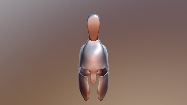 10 min Helmet Sculpt (Sketchfab Viewing Example) 3D Model
