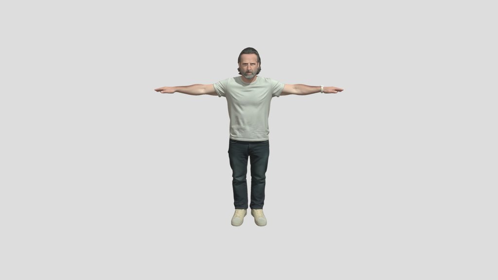 Rick Grimes Outstretched Arms