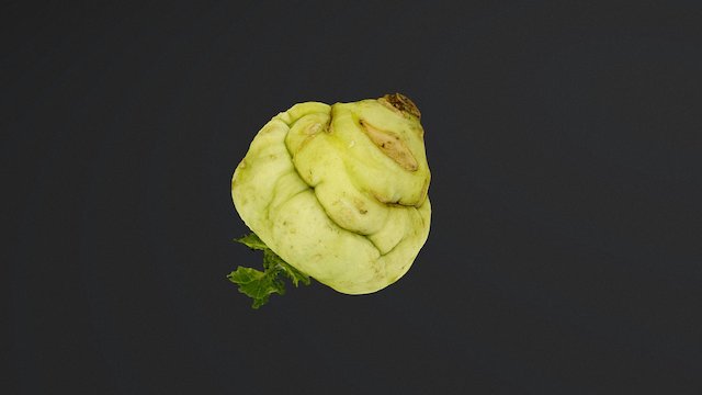 Kohlrabi for #3dscanfruitveg – Modello 3D gratuito STL