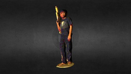 Calexis Hitman 3D Model
