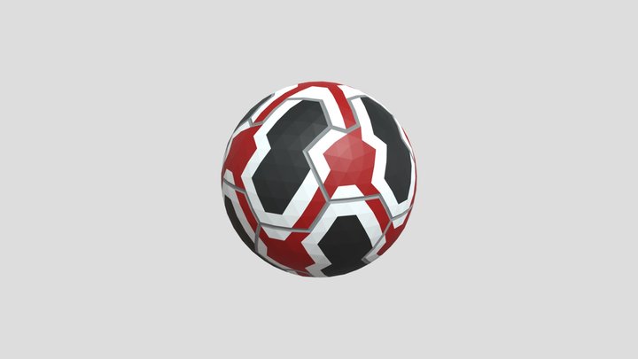 Vortex Soccer Ball (low-poly)