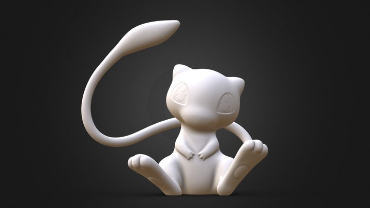 Mew((Pokemon) 3D Model