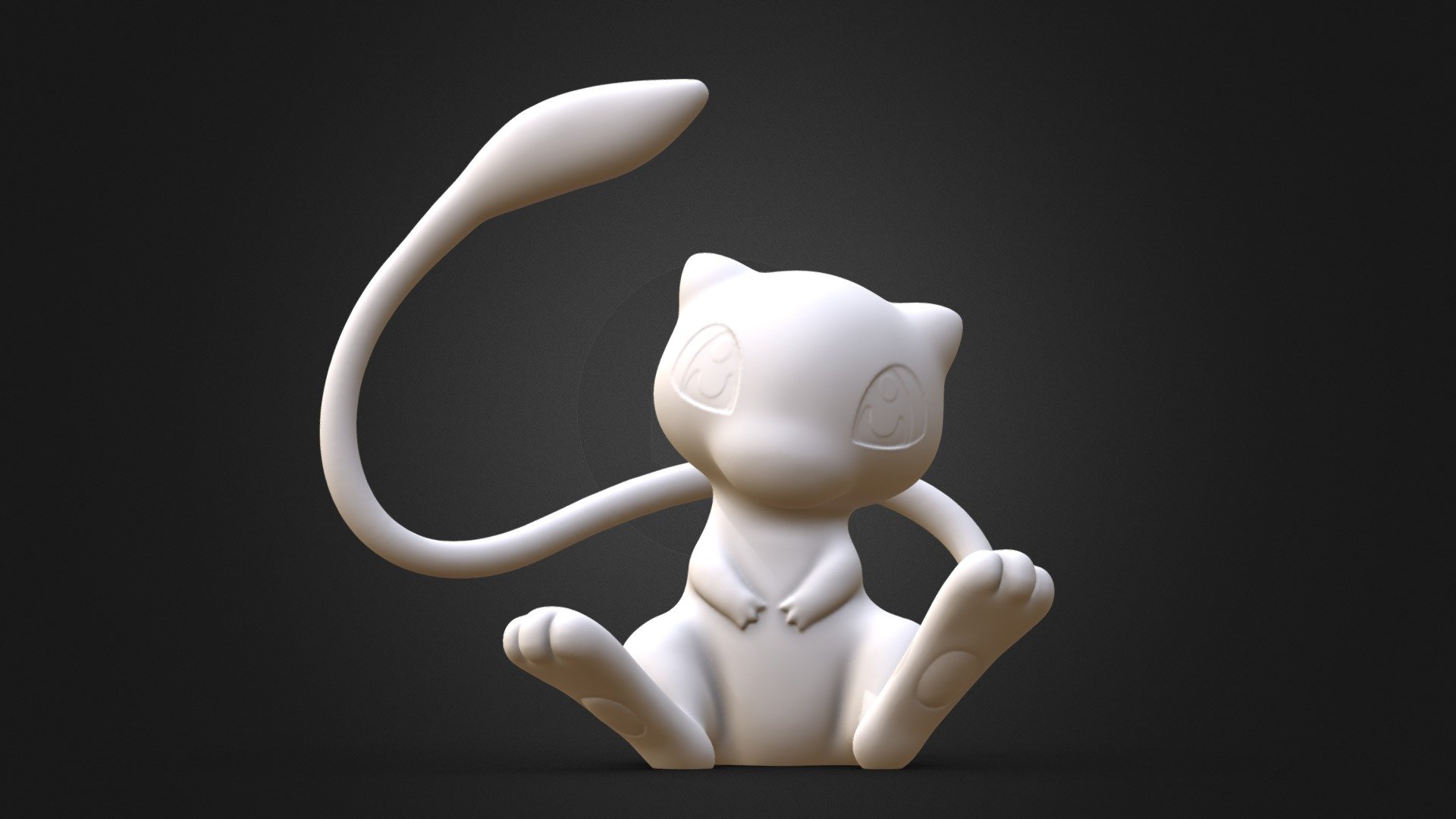 Mew-Pokemon pokemon character free 3D model 3D printable