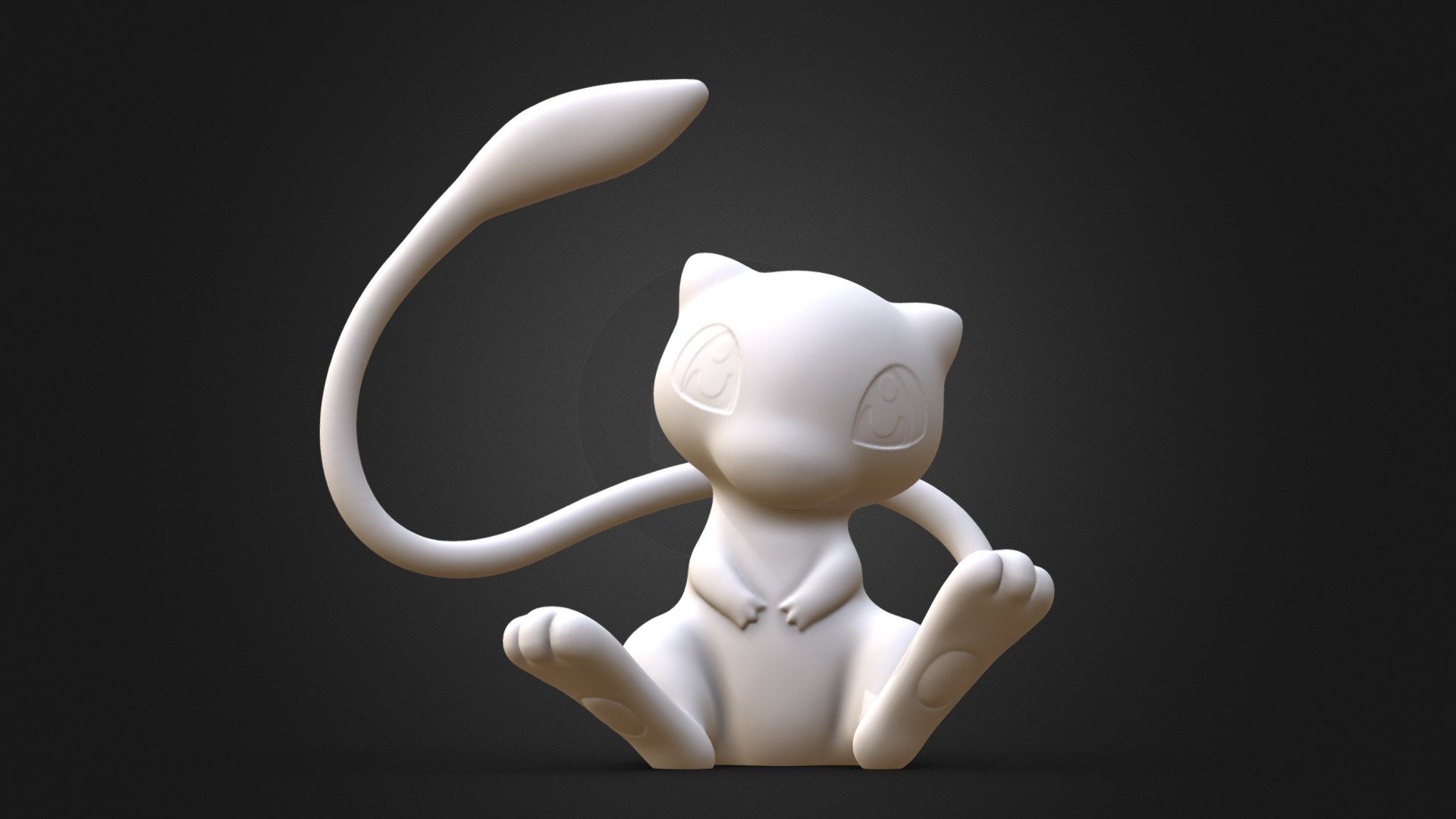 Mew(Pokemon) by Patrickart.hk, Download free STL model