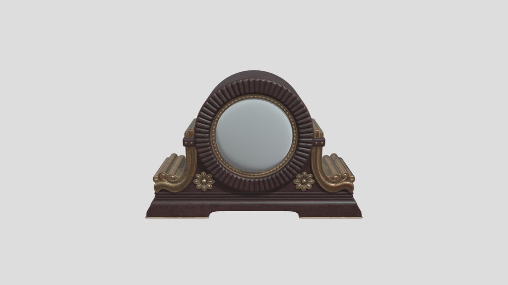 Table Clock In Classical Style