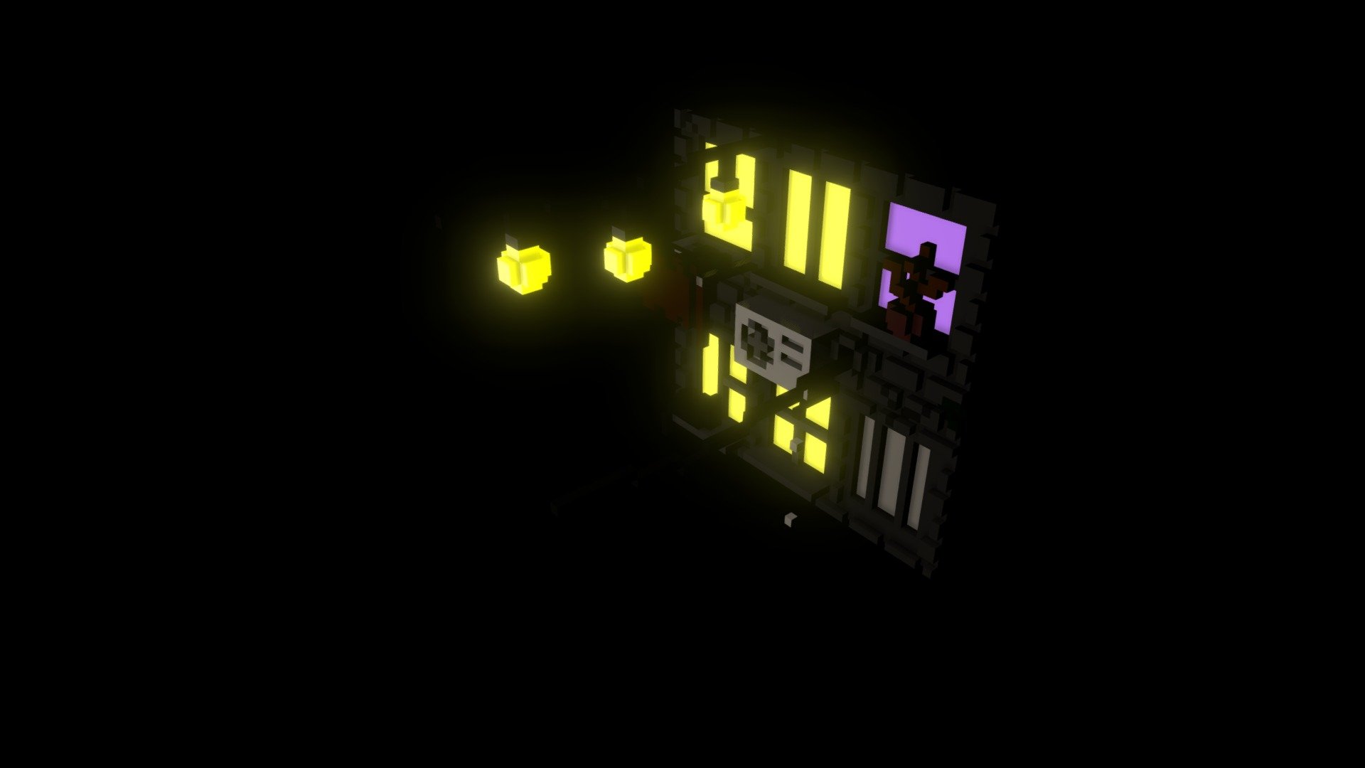 Voxel Peaceful District