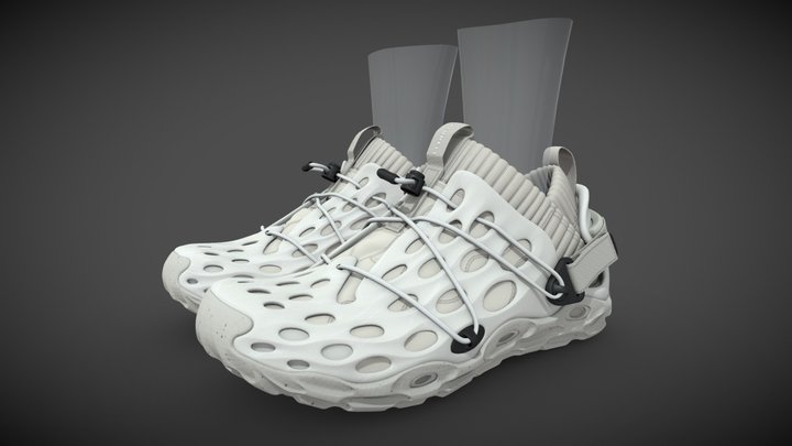 Merrell Hydro Moc at Cage - High Poly 3D Model