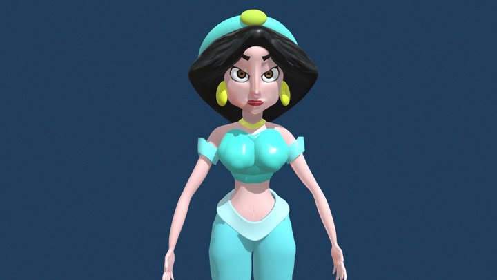 Jasmine_final 3D Model