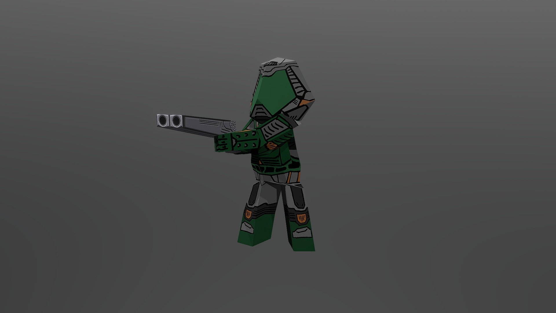 Doomguy Papertoy