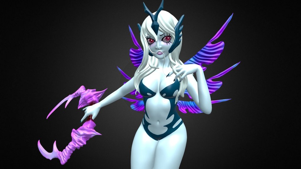 Vengeful Spirit Dota 2 Fanart - 3D model by Eddy Shin [f88dc9c