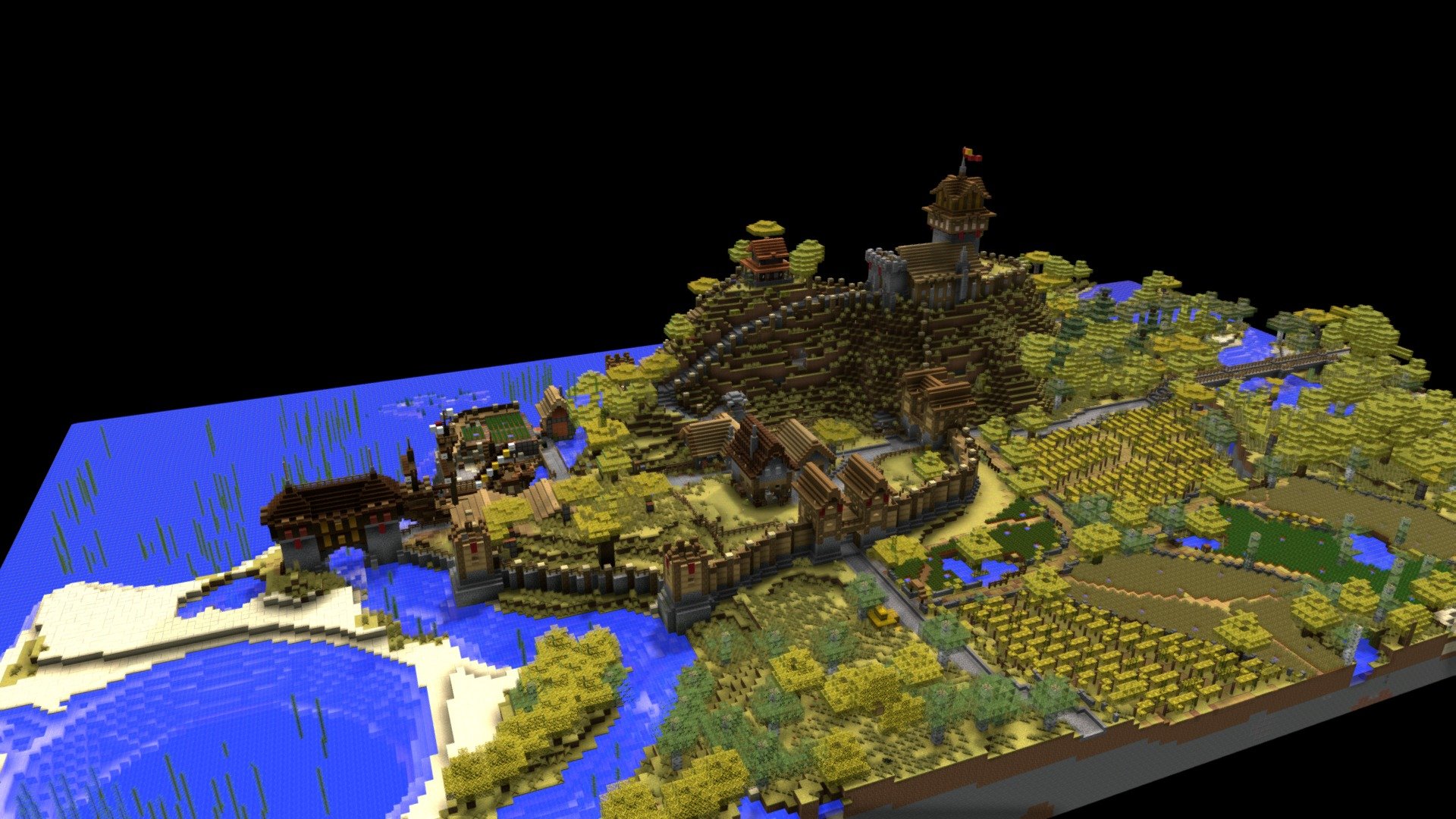 Lamargue castle — Sketchfab embed 3D viewer