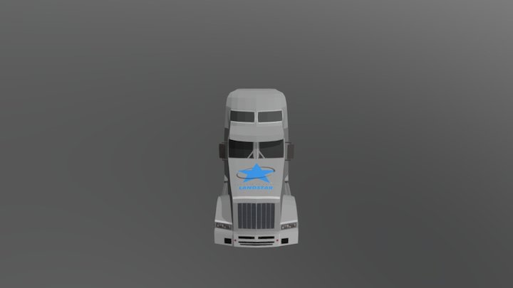 Truck - (Kenworth-T660) LS 3D Model