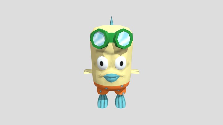 GameCube - SpongeBob SquarePants Battle for Biki 3D Model