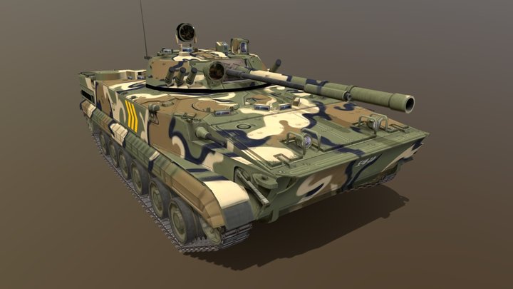 South Korean BMP-3 – Modelo 3D gratuito STL