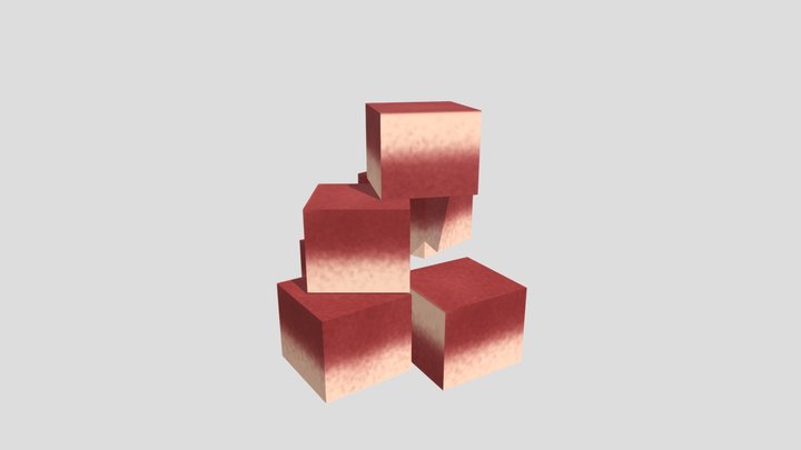 Cajas Pequenas (tienda) 3D Model