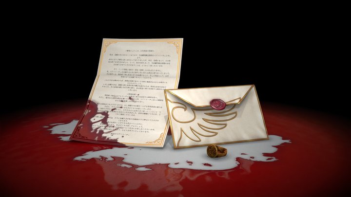 Beatrice's Letter 3D Model